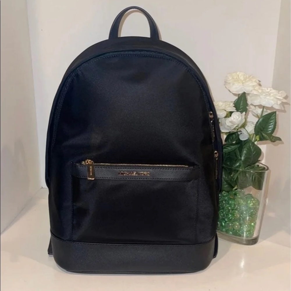 Michael kors black Morgan backpack